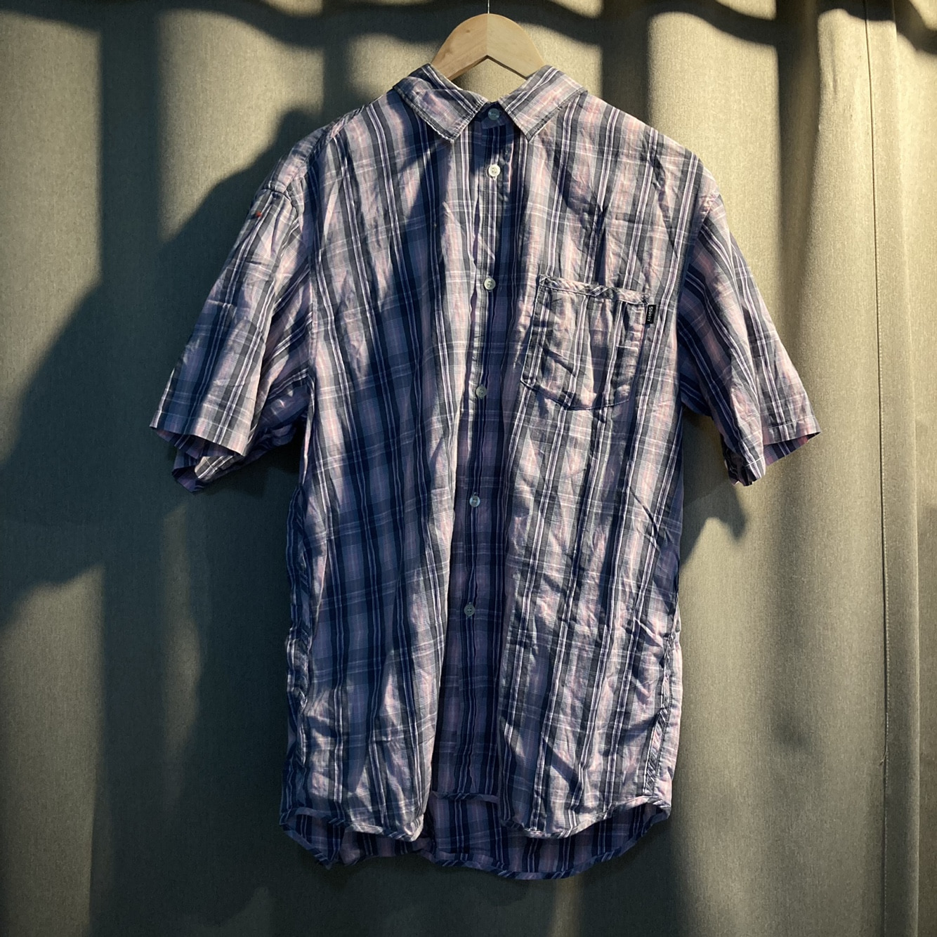 00s stussy authentic check shirts