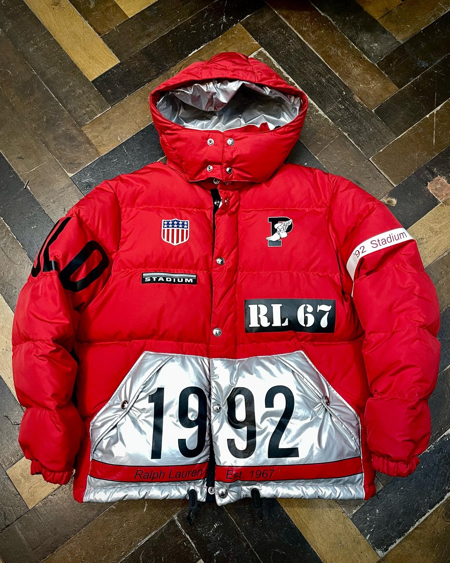 PRL FootWing Puffer Jacket M